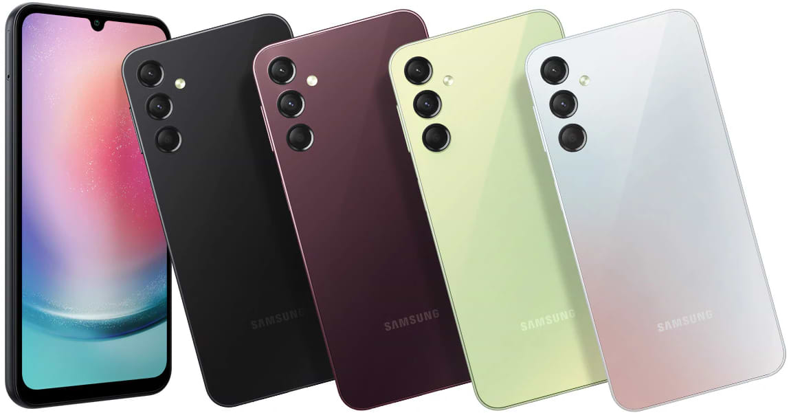 סמארטפון Samsung Galaxy A24 128GB 4GB RAM SM-A245F/DSN - צבע ירוק שנה אחריות ע"י סאני היבואן הרשמי