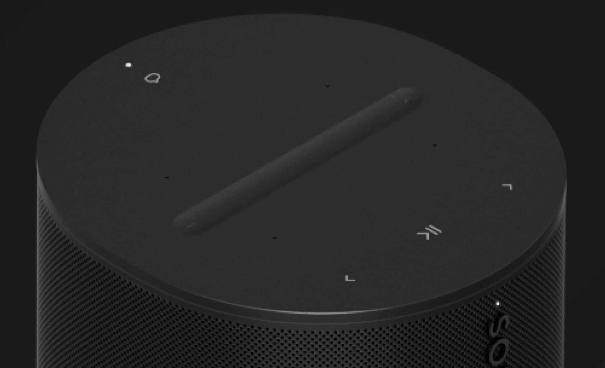 רמקול אלחוטי חכם Sonos Era 100 - צבע שחור שנתיים אחריות ע"י היבואן הרשמי