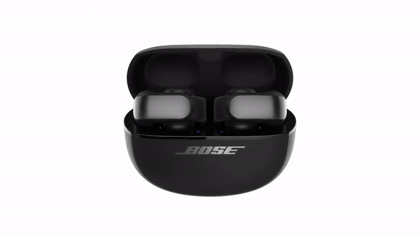 אוזניות אלחוטיות Bose Ultra Open Earbuds TWS IPX4 - צבע שחור שנה אחריות ע"י היבואן הרשמי