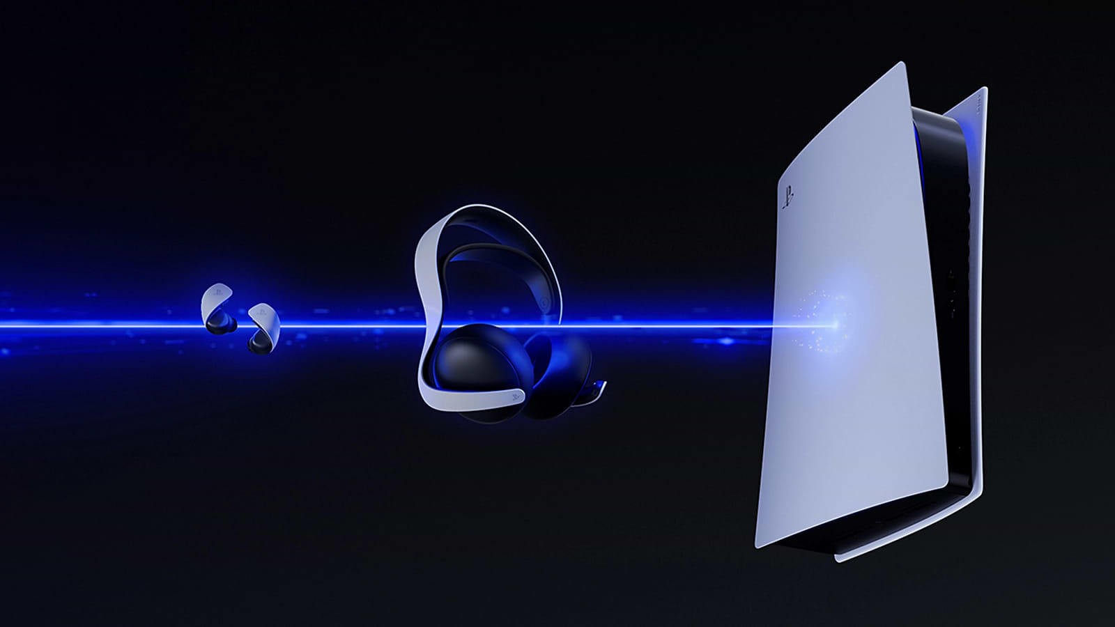 אוזניות אלחוטיות -  Sony Pulse Explore TWS - צבע לבן שנה אחריות ע"י יבואן רשמי