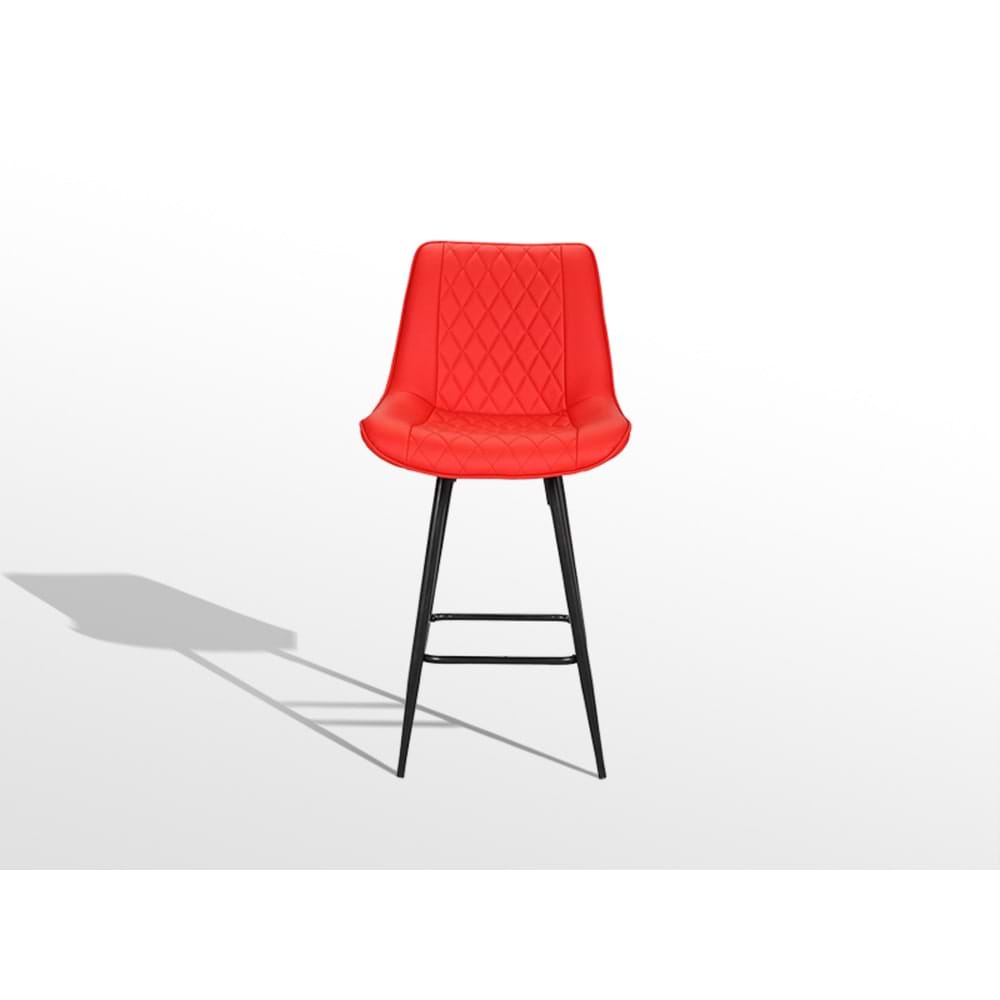 כסא בר דגם טינה - אדום Garox