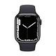 שעון חכם Apple Watch Series 7 GPS + Cellular 41mm Aluminum Case - צבע שחור חצות