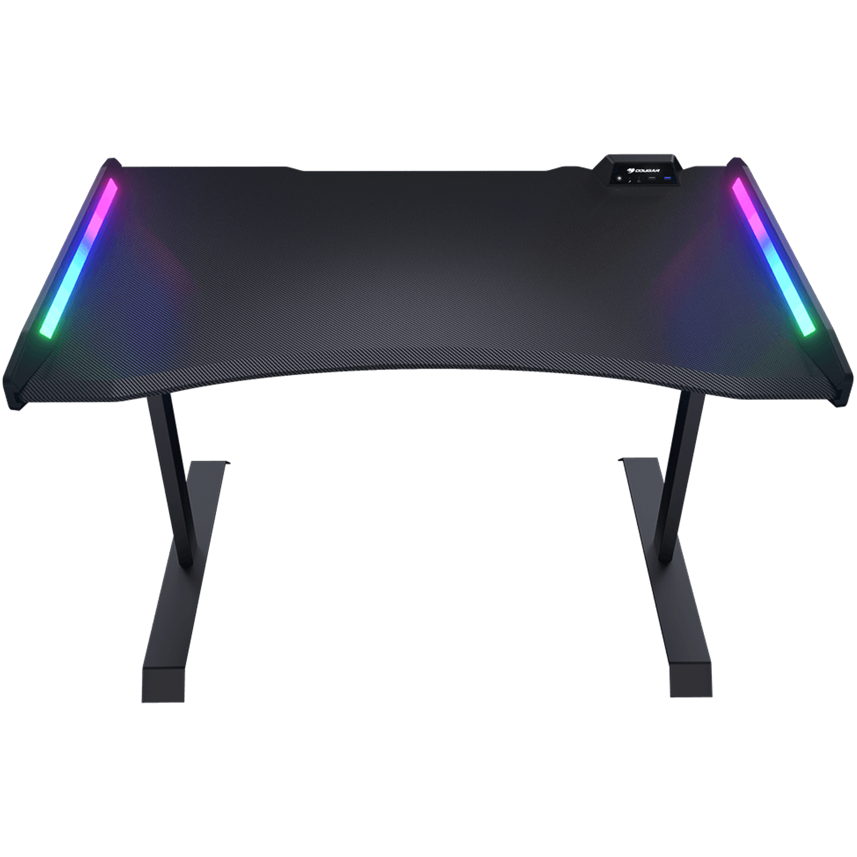 שולחן גיימינג Cougar Mars 120 RGB - צבע שחור שנה אחריות ע