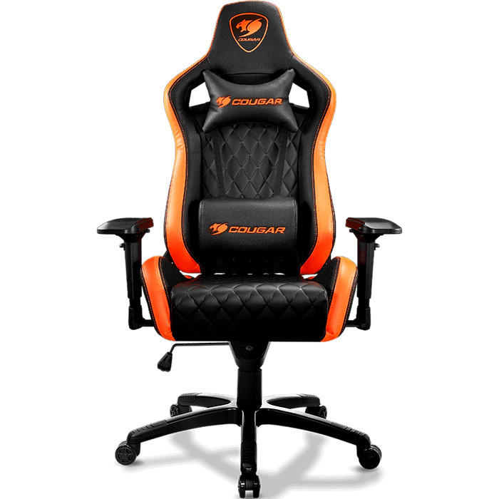 כסא גיימינג Cougar Armor S Gaming Chair - בצבע שחור וכתום