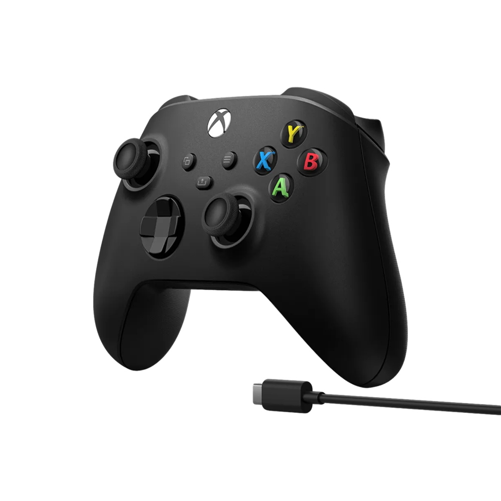בקר אלחוטי Microsoft Xbox Series S|X + USB-C - צבע שחור שנה אחריות ע