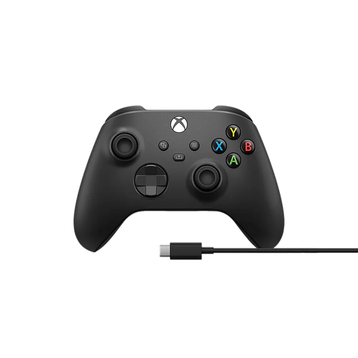 בקר אלחוטי Microsoft Xbox Series S|X + USB-C - צבע שחור שנה אחריות עי היבואן הרשמי