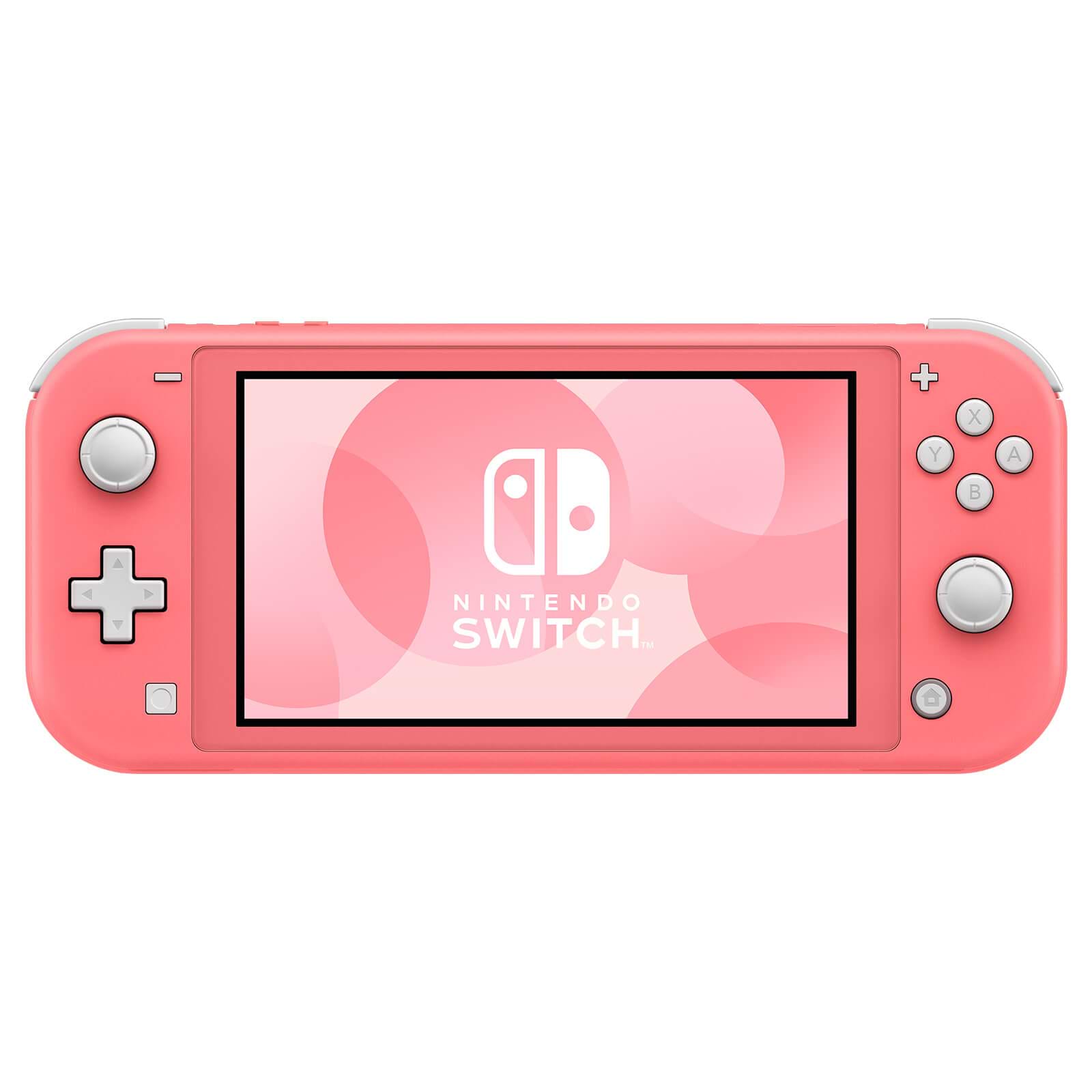 קונסולה Nintendo Switch Lite + 3M Nintendo Switch Online + Animal Crossing: New Horizons - צבע ורוד שנתיים אחריות ע