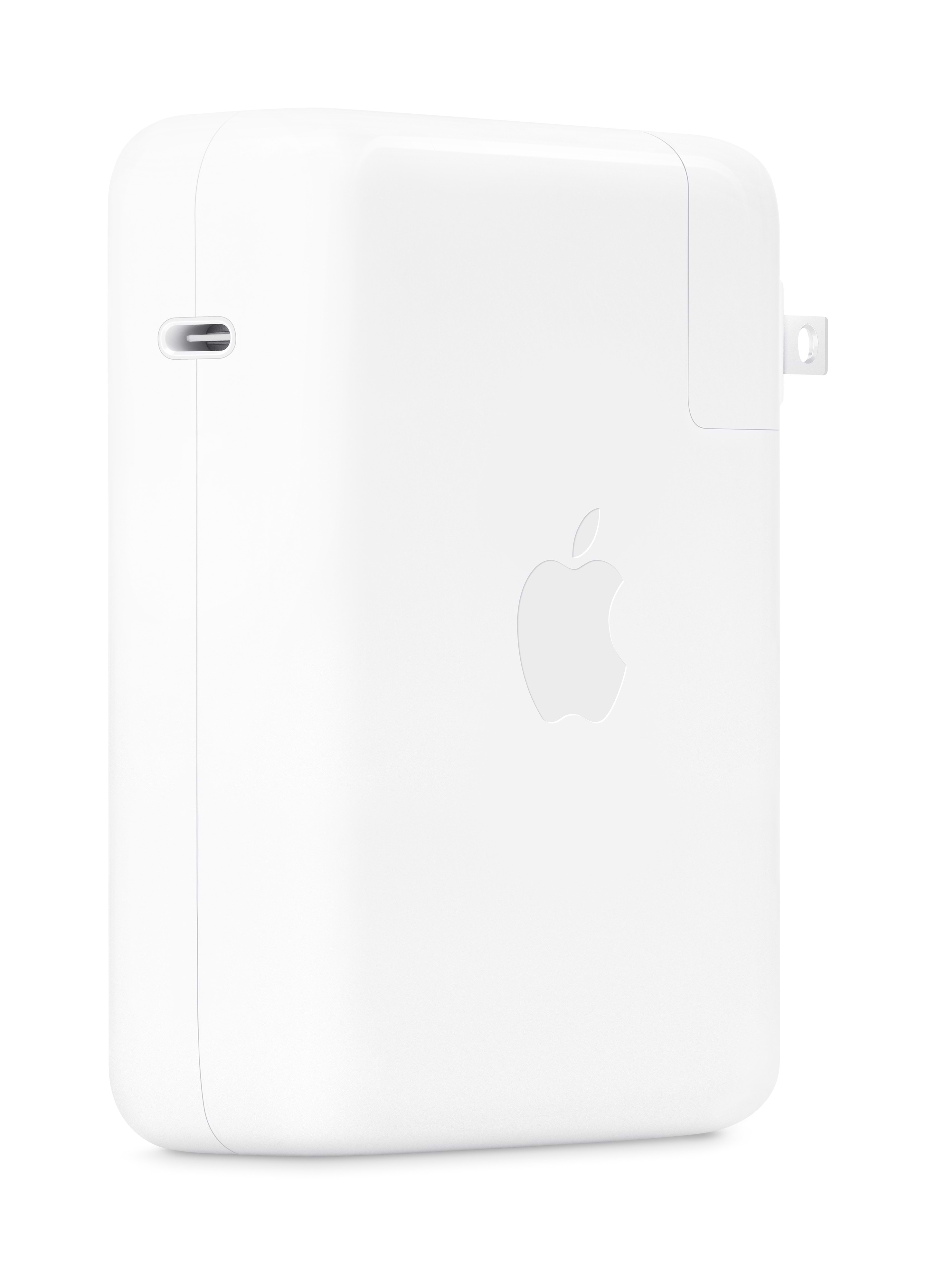 מטען קיר עוצמתי - Apple 140W USB-C Power Adapter - צבע לבן שנה אחריות ע