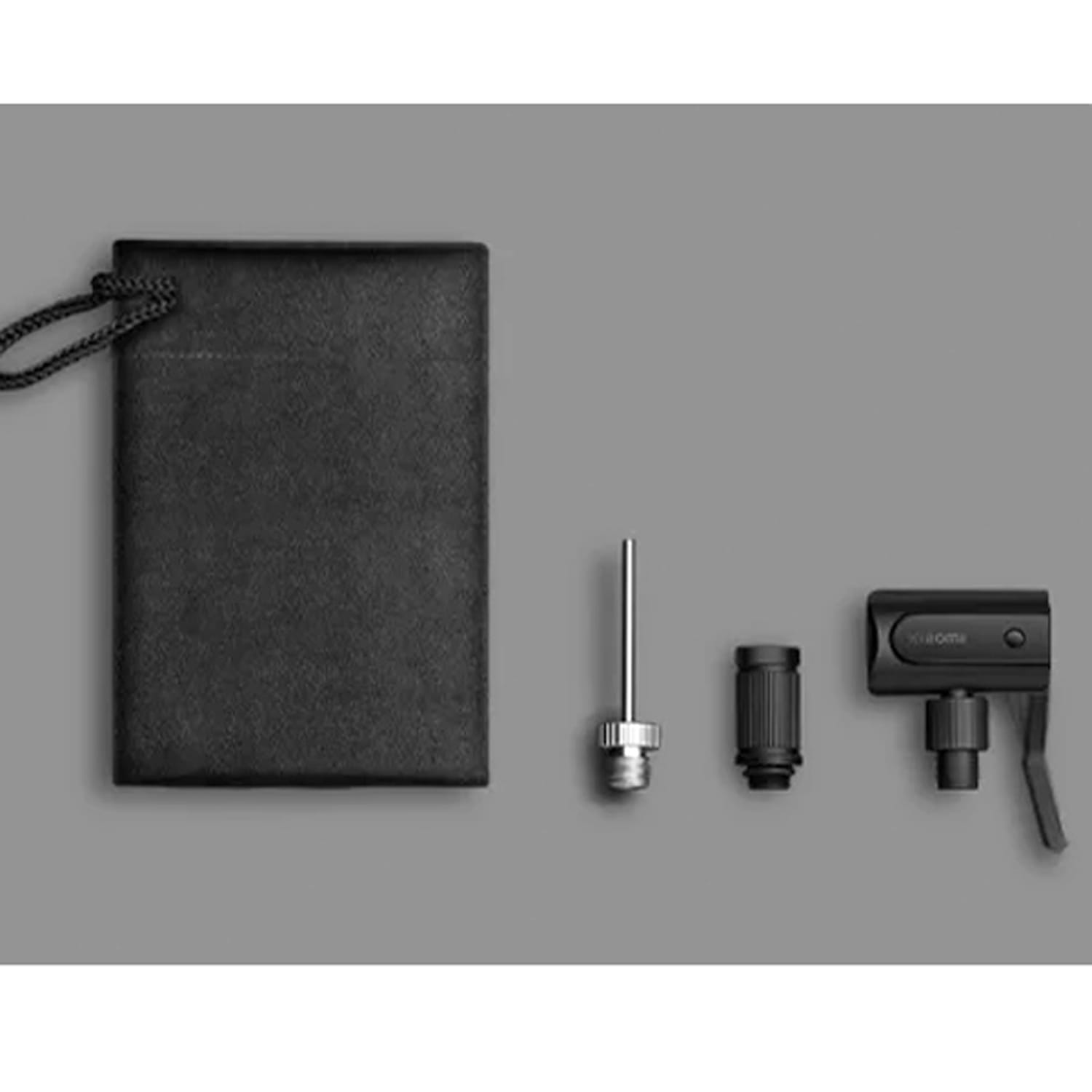 משאבת אוויר חשמלית ניידת Xiaomi Portable Electric Air Compressor 2 - צבע אפור שנה אחריות ע