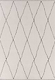 שטיח סאוונה דגם GF94B צבע קרם-שחור מידה 200/290 ס''מ BuyCarpet