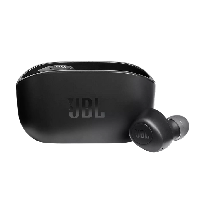 אוזניות אלחוטיות JBL Vibe 100 TW - צבע שחור שנה אחריות עי היבואן הרשמי