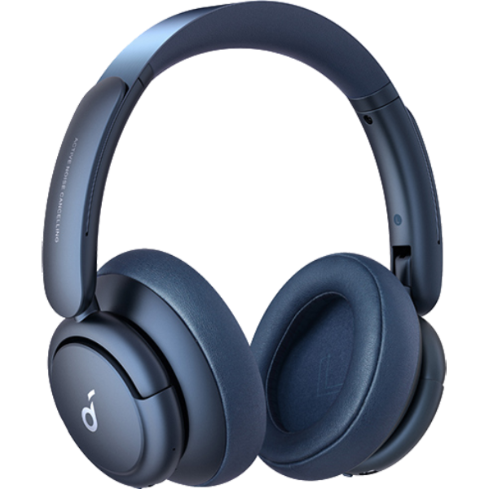 אוזניות קשת אלחוטיות Anker Soundcore Life Q35 A3027  - צבע כחול כהה אחריות ע