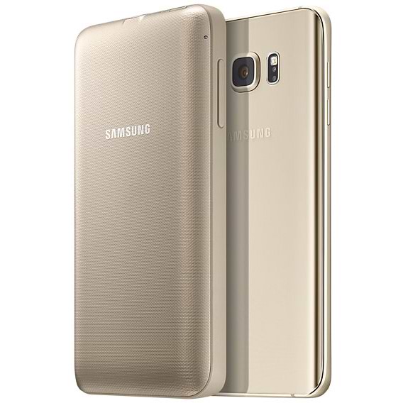 כיסוי הטענה אלחוטי Samsung Note 5  צבע זהב