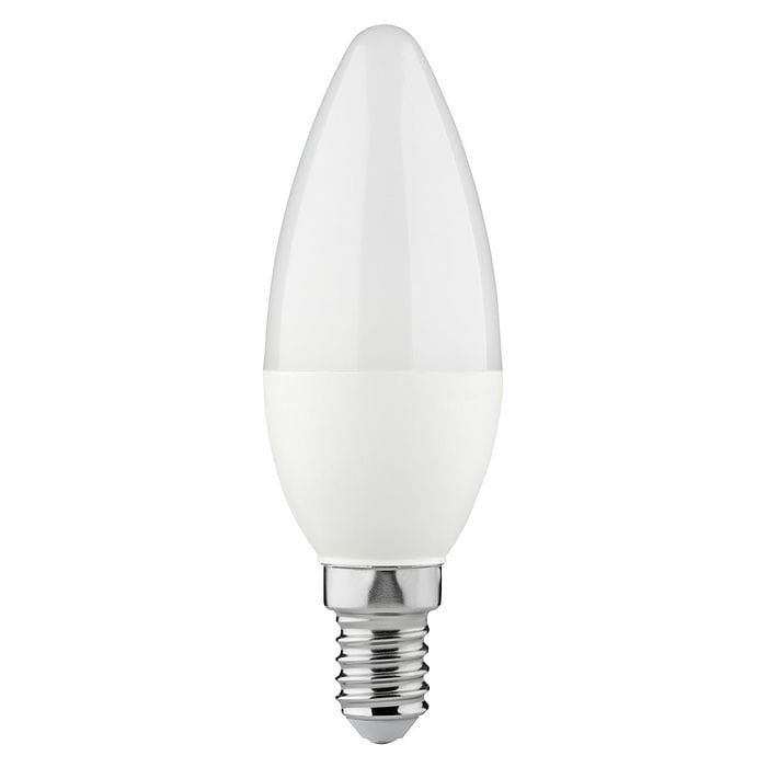 נורת  לד נר חלבי אור יום מידאה דגם MIDEA LED ML-C37-5W-DL-E14 305