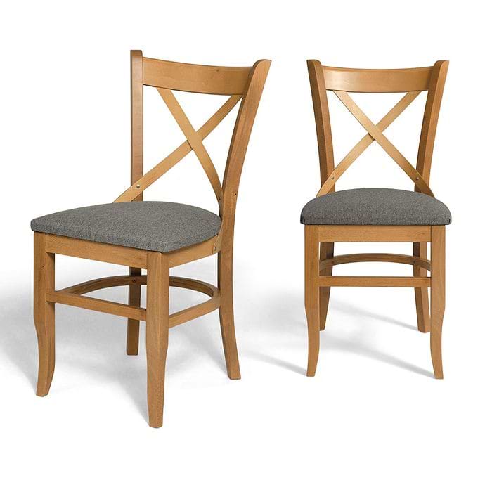 זוג כסאות אוכל דגם וינה HOME DECOR