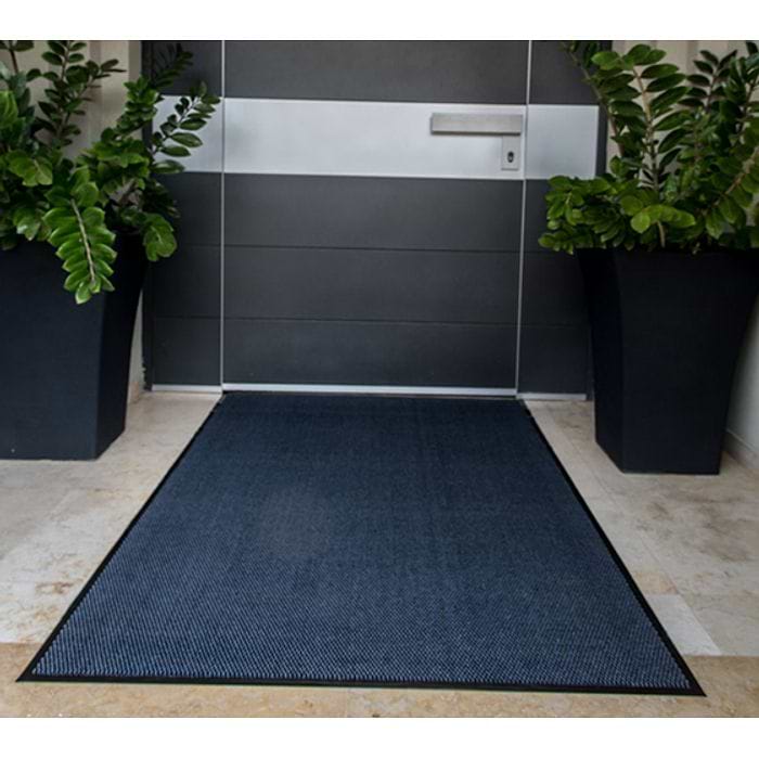 שטיח סף לכניסה לבניין מחצלת שטיח צבע כחול מידות 120x180 ס''מ BuyCarpet