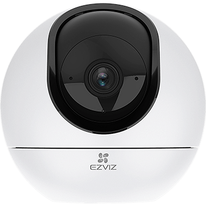 מצלמת אבטחה עם ראיית לילה Ezviz H6 3K - צבע לבן שנה אחריות עי היבואן הרשמי