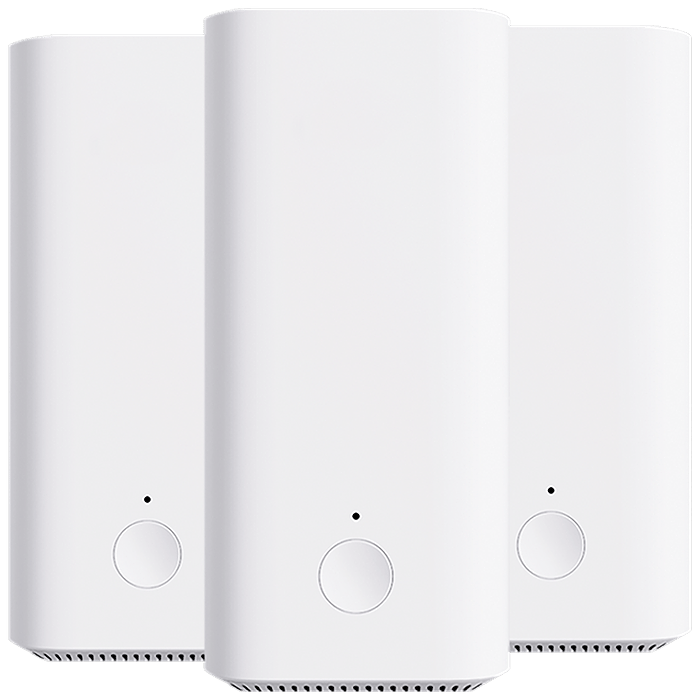 ראוטר אלחוטי Vilo Mesh Wi-Fi System שלוש יחידות - צבע לבן שנה אחריות עי היבואן הרשמי