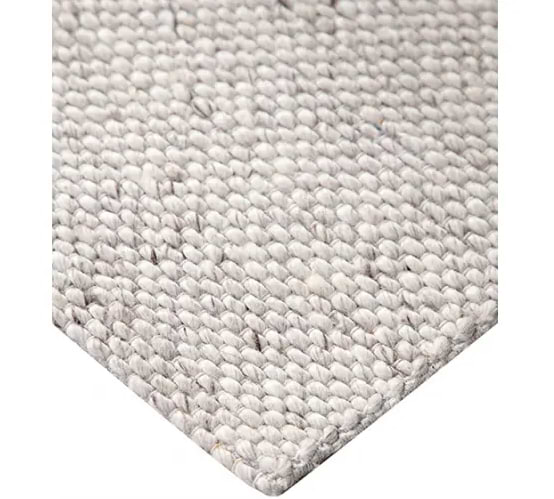 שטיח ברבר צמר מידה 160/230 ס''מ צבע אפור בהיר BuyCarpet