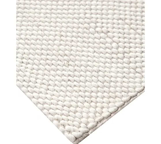 שטיח ברבר צמר מידה 160/230 ס''מ צבע לבן BuyCarpet