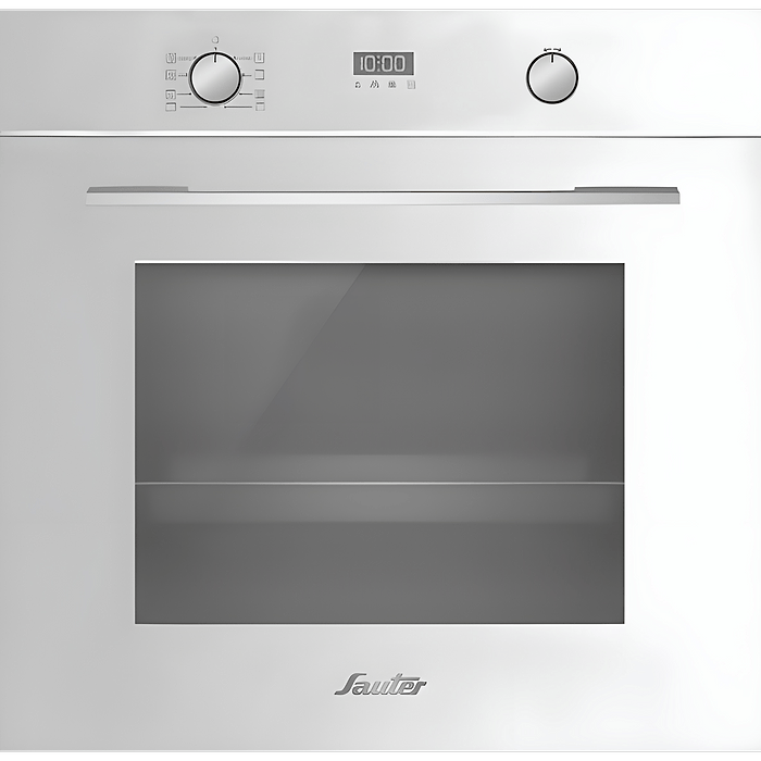 תנור אפייה בנוי פירוליטי 66 ליטר Sauter Cuisine 5050W - צבע לבן אחריות עי היבואן הרשמי