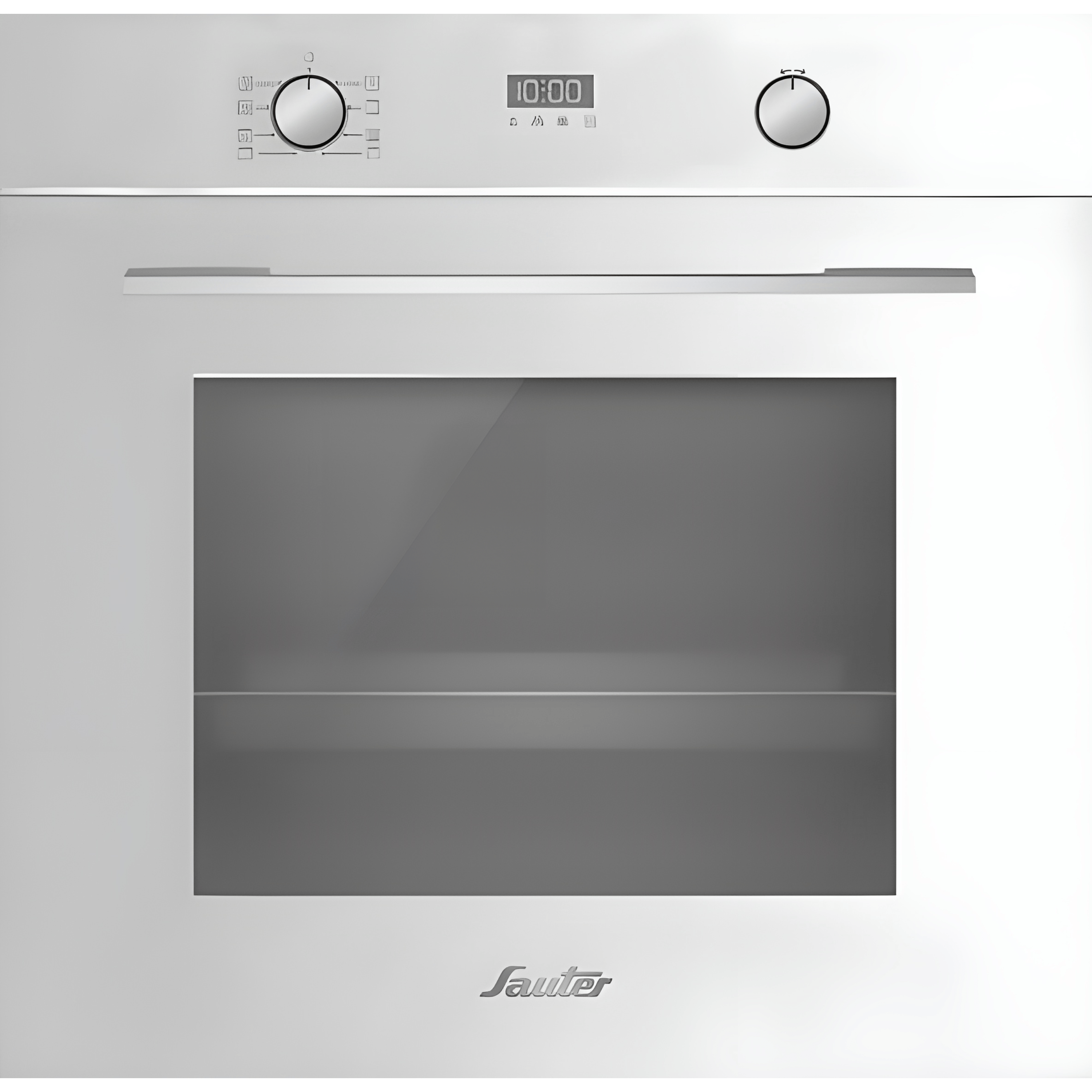 תנור אפייה בנוי פירוליטי 66 ליטר Sauter Cuisine 5050W - צבע לבן אחריות ע