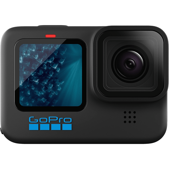 מצלמת אקסטרים GoPro Hero11 Black - צבע שחור שנתיים אחריות עי היבואן הרשמי 