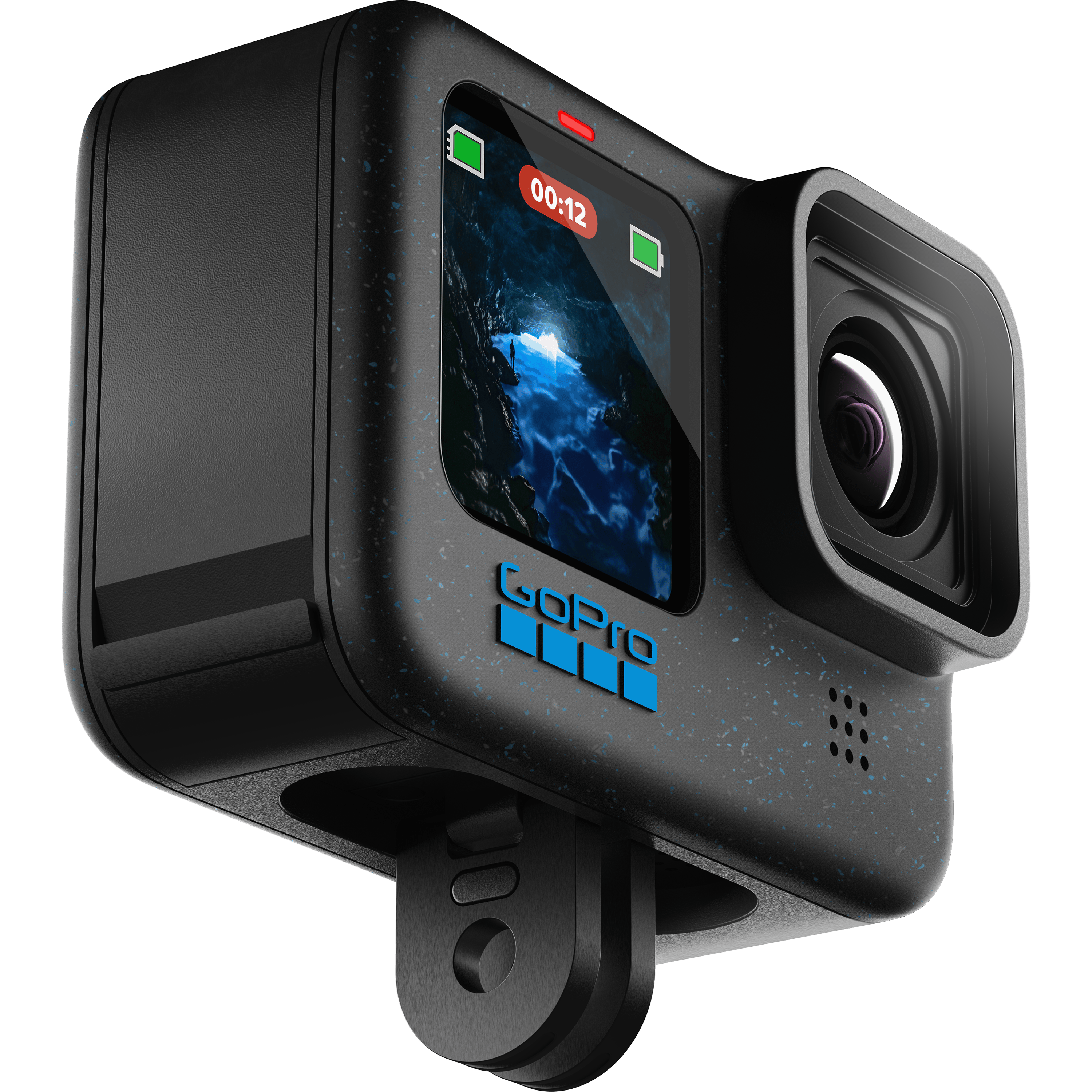 מצלמת אקסטרים GoPro Hero 12 Black - צבע שחור שנתיים אחריות ע