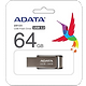 דיסק און קי ADATA USB 3.2 Flash Drive UV350 64GB - צבע כסף