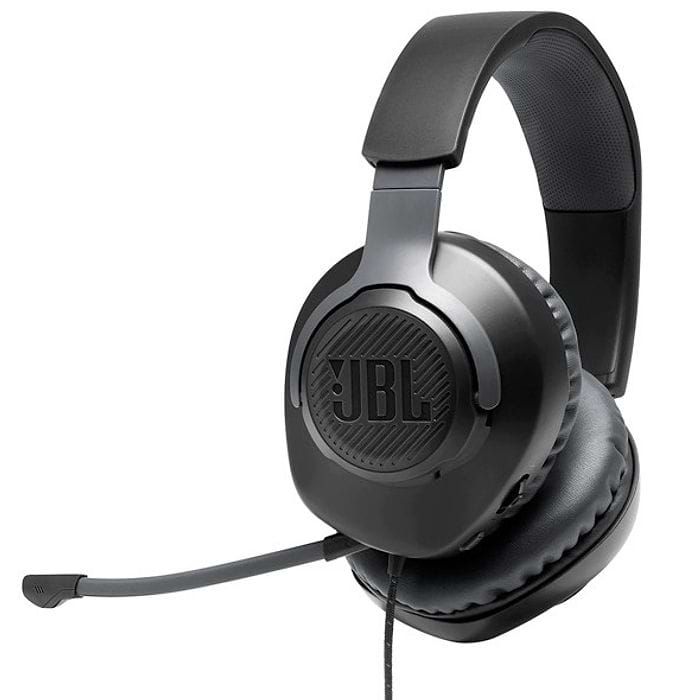 אוזניות גיימינג JBL Quantum 100 - צבע שחור