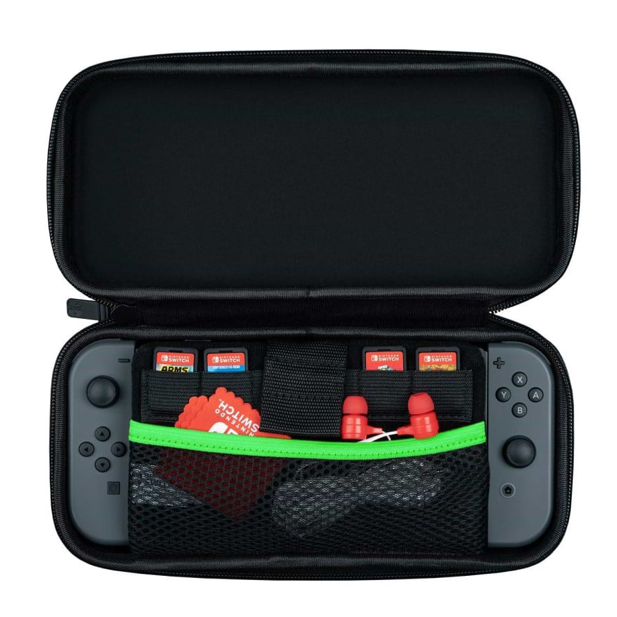  נרתיק נשיאה Nintendo Switch Slim Travel Case Zelda Retro - צבע שחור 