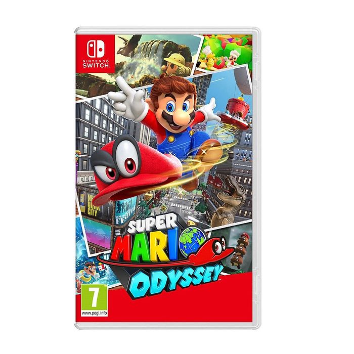 משחק Super Mario Odyssey לקונסולת Nintendo Switch
