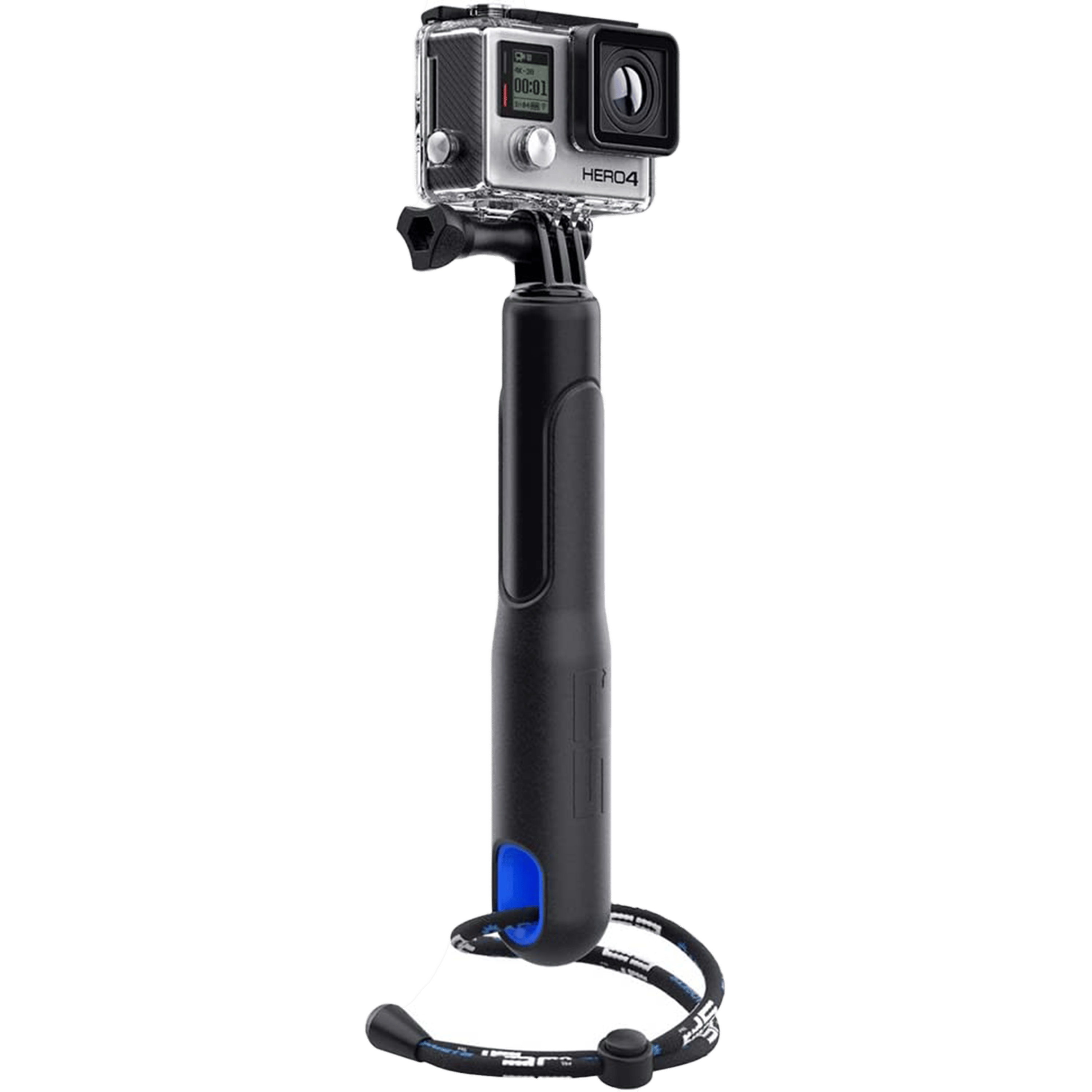 מוט סלפי לצלילה 19 אינץ' SP Gadgets POV Pole For GoPro  - צבע שחור וכחול שנה אחריות ע