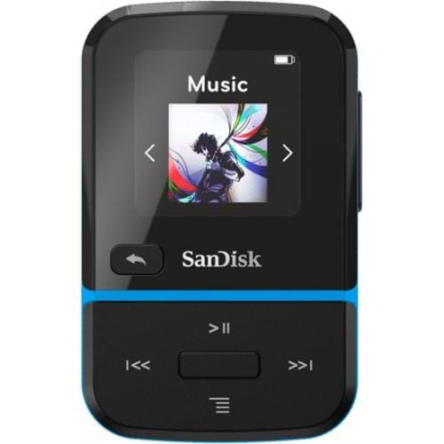 כחול SanDisk Clip Sport Go 16GB MP3 -נגן