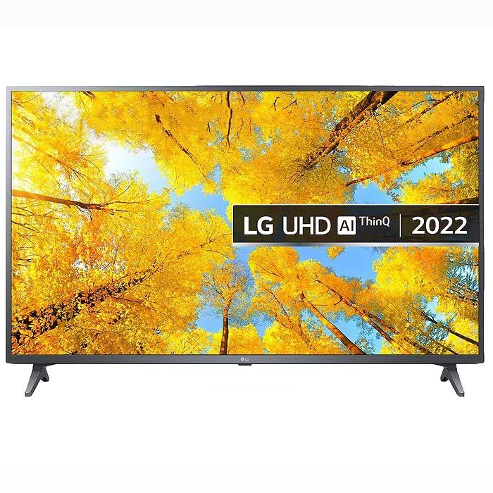 טלווזיה חכמה LG 55 55UQ75006L 4K Smart TV Special Edition מהדורת מונדיאל מוגבלת - צבע אפור שנה אחריות עי היבואן הרשמי