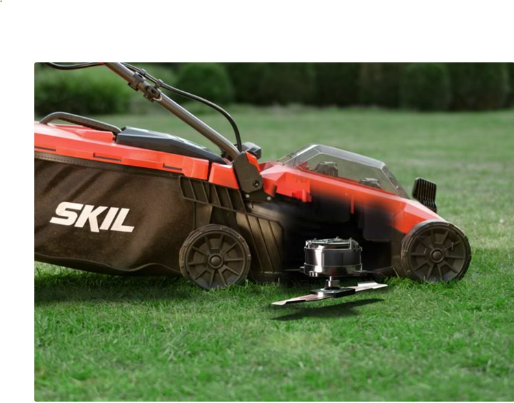 מכסחת דשא 40V(2x20V) Brushless רוחב 34 ס''מ + 2 סוללות 2.0Ah + מטען + תיק נשיאה SKIL