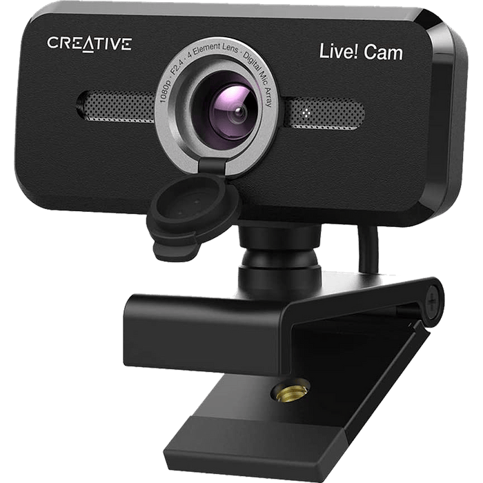מצלמת רשת Creative Live Cam Sync V2 1080P - צבע שחור שנה אחריות עי יבואן הרשמי