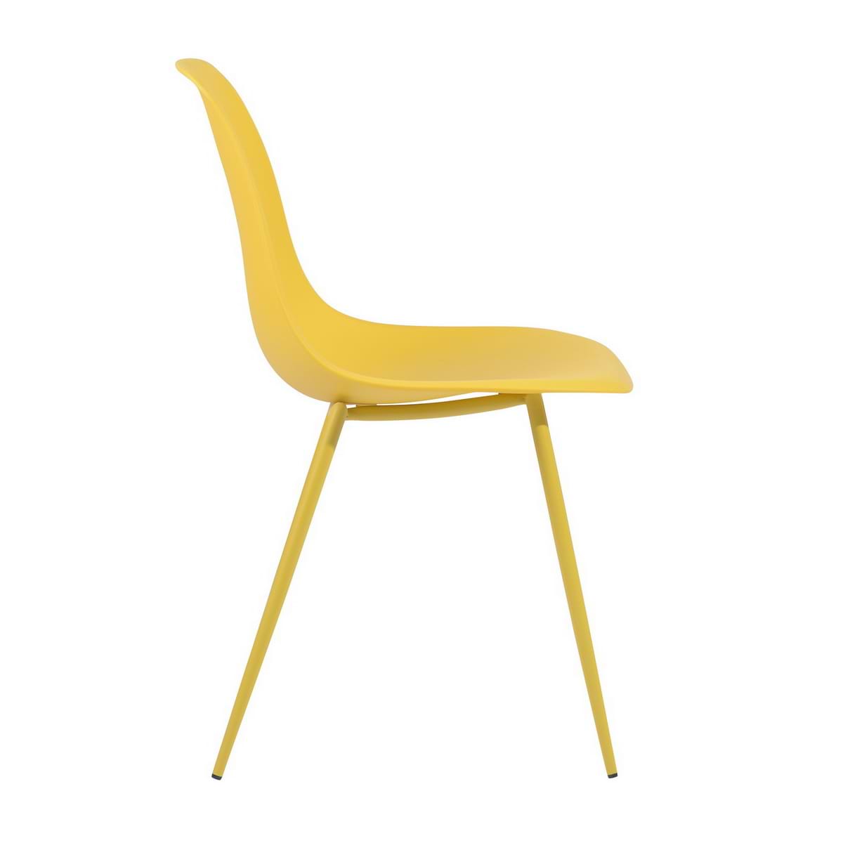 כסא רב תכליתי דגם KONWIN צבע צהוב HOMAX