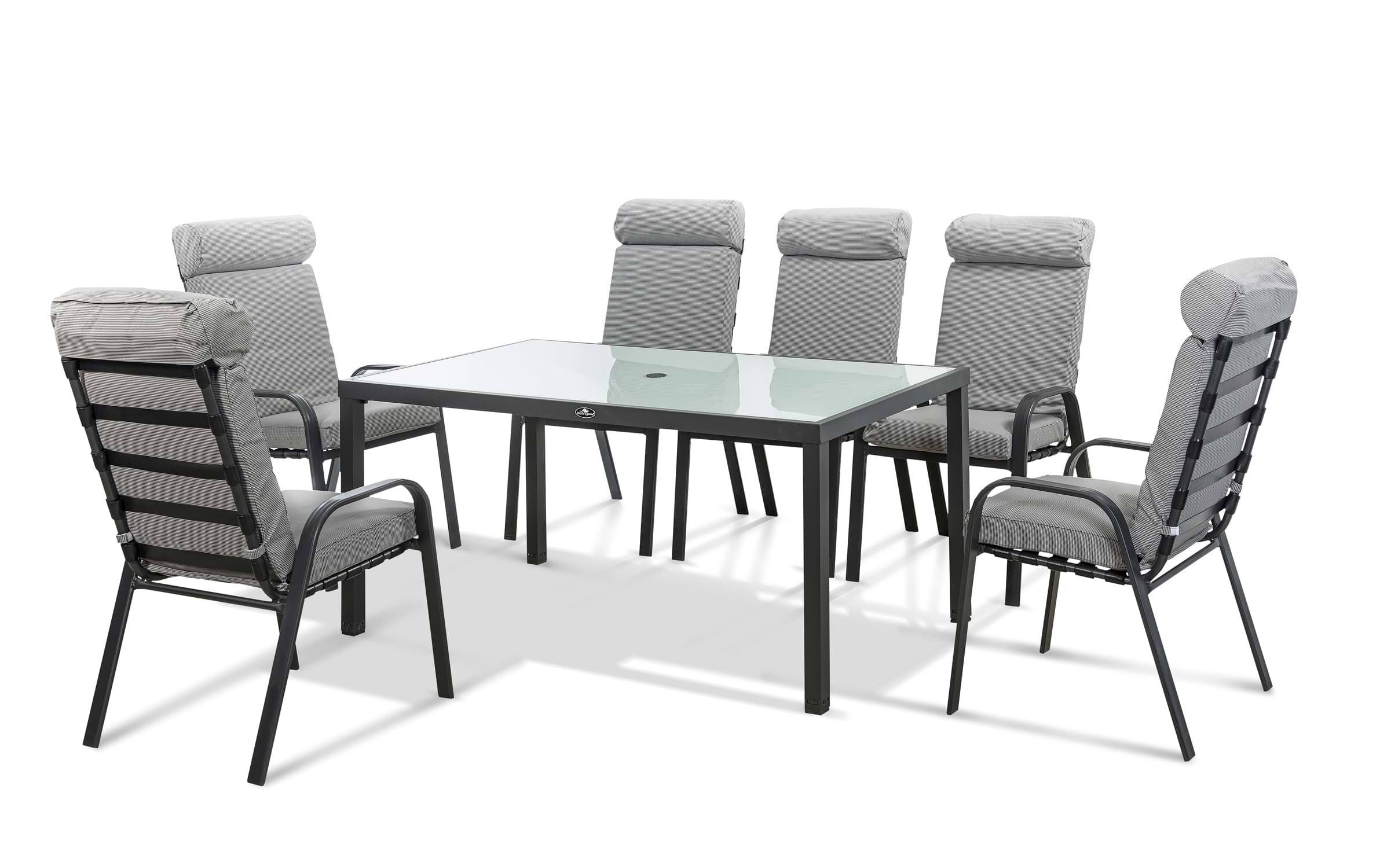 סט שולחן אלומיניום עם 6 כסאות  מאלומיניום  דגם Vera  AUSTRALIA CAMP