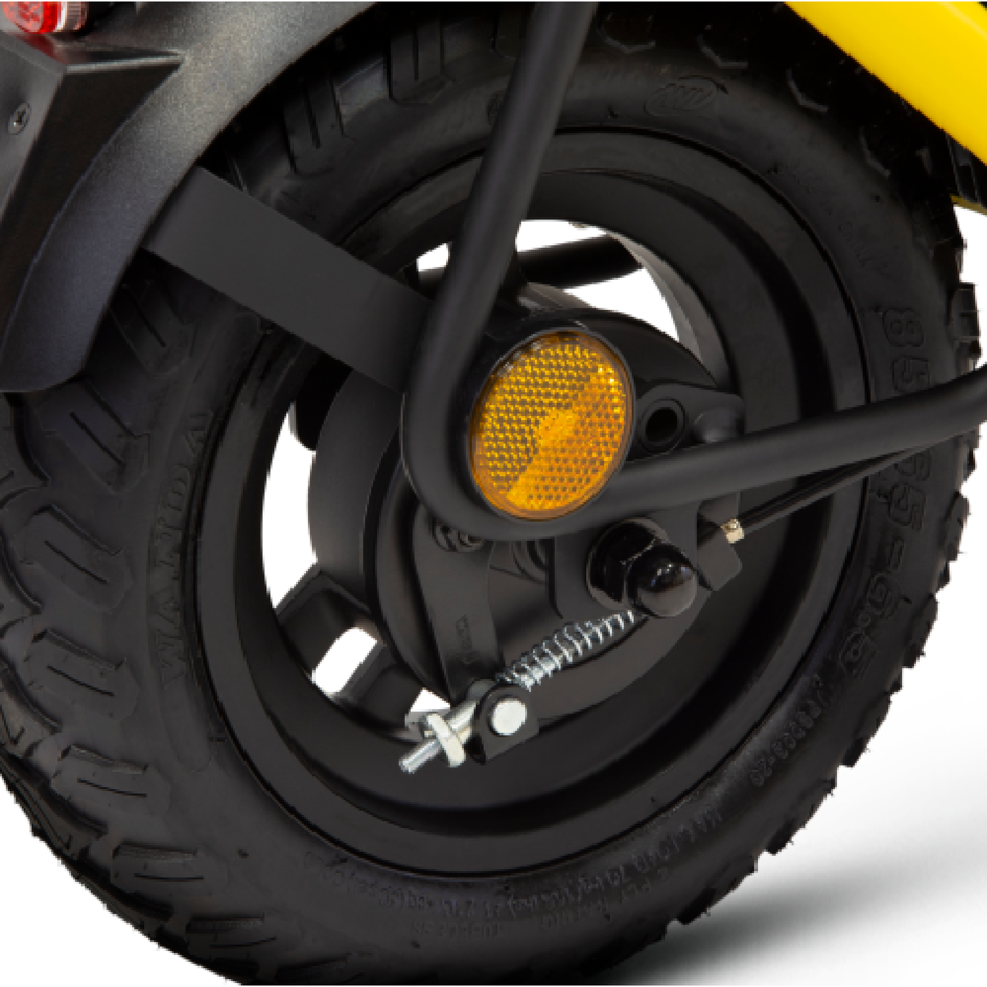קורקינט חשמלי מתקפל Scrambler Ducati City Cross Ex - צבע צהוב שחור שנה אחריות ע