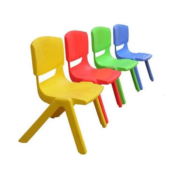 כיסא לילדים עשוי יציקה אחת מפלסטיק 4 יחידות דגם S-FREE 03-461 