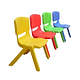 כיסא לילדים עשוי יציקה אחת מפלסטיק 4 יחידות S-FREE 03-461