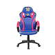 כיסא גיימינג ארגונומי ובטיחותי עם כרית כחול/אדום SPIDER GOAL