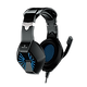 אוזניות חוטיות Sparkfox A1 - צבע שחור וכחול 