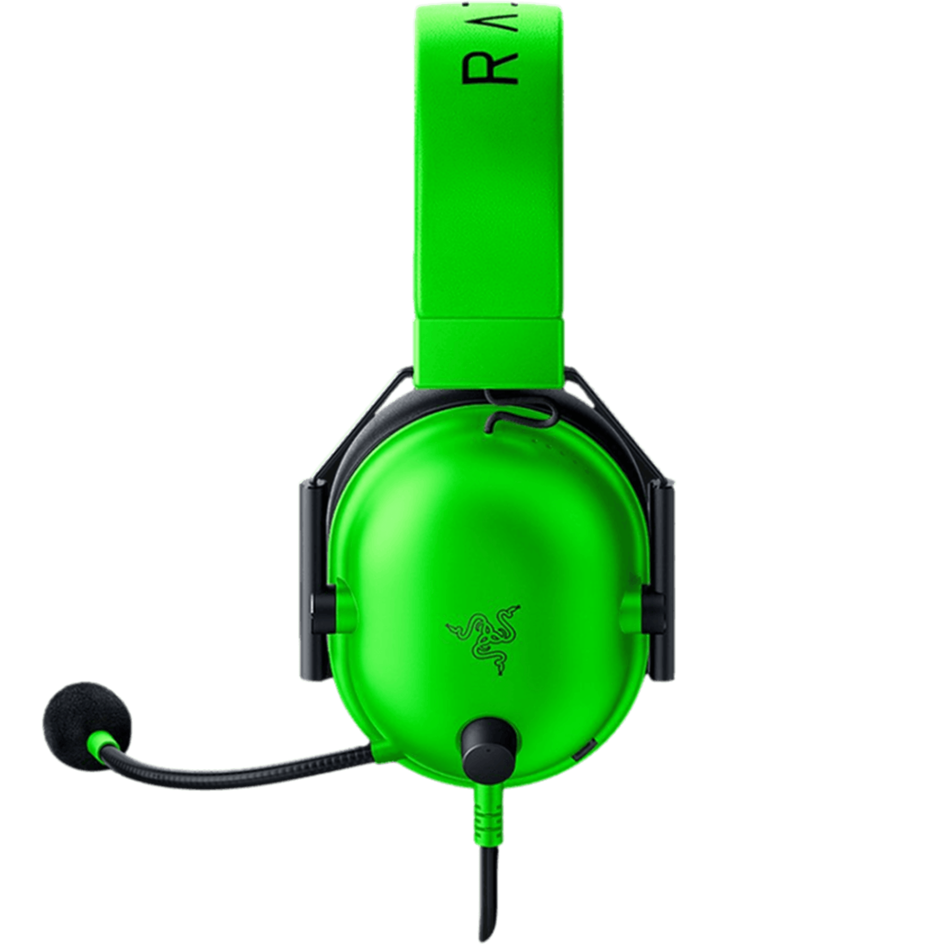 אוזניות גיימינג Razer BlackShark V2 X 3.5mm - צבע ירוק שנתיים אחריות ע