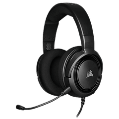 אוזניות חוטיות Corsair HS35 Carbon - צבע שחור 