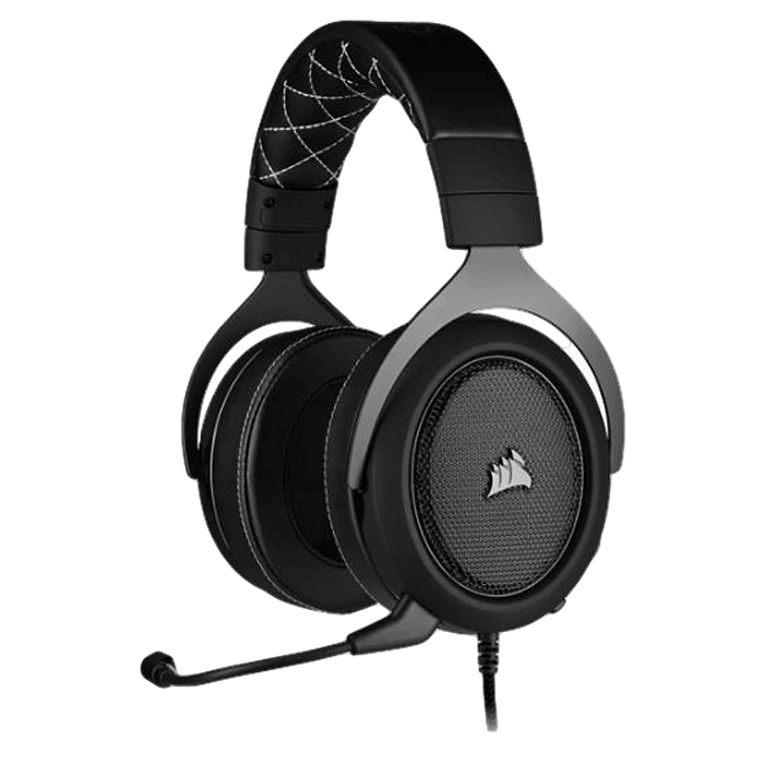 אוזניות חוטיות Corsair HS60 Pro Surround Carbon - צבע שחור 