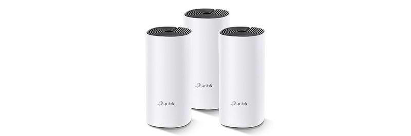 נקודת גישה שלוש יחידות דגם Tp-link Deco M4 Mesh - צבע לבן שנה אחריות