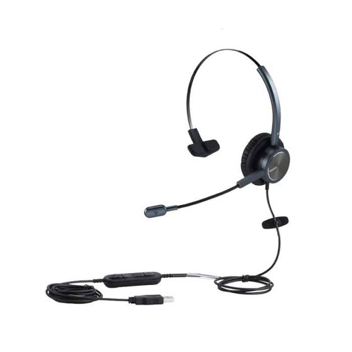 אוזניות לשיחות Maird MRD-809UC - צבע שחור
