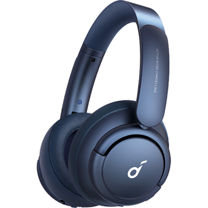 אוזניות קשת אלחוטיות Anker Soundcore Life Q35 A3027  - צבע כחול כהה אחריות ע"י היבואן הרשמי